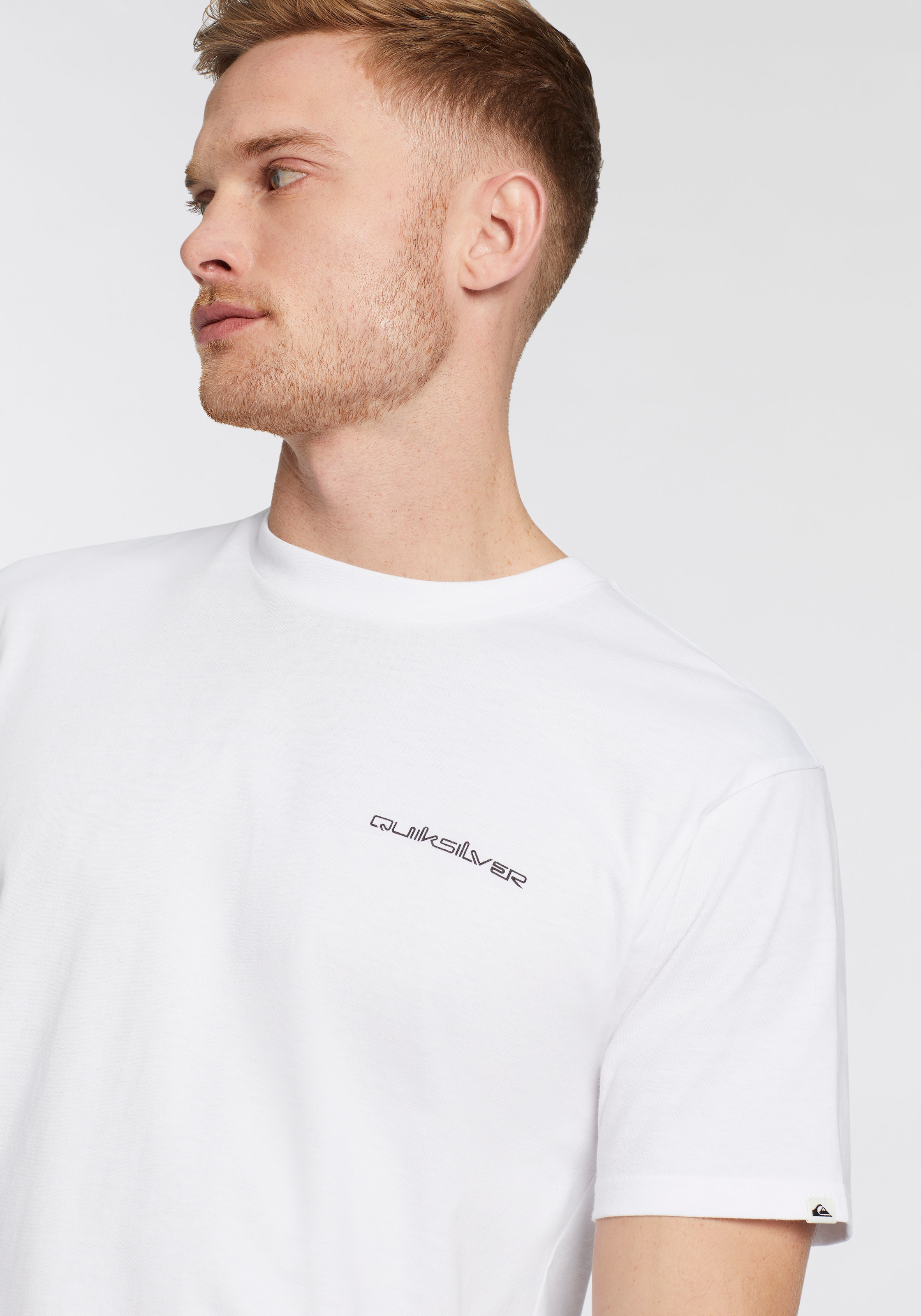 Quiksilver T-Shirt »OMNI QS SHORT SLEEVE TEE PACK3 YM«, 3 Stk. Basic T-Shirt mit Logo