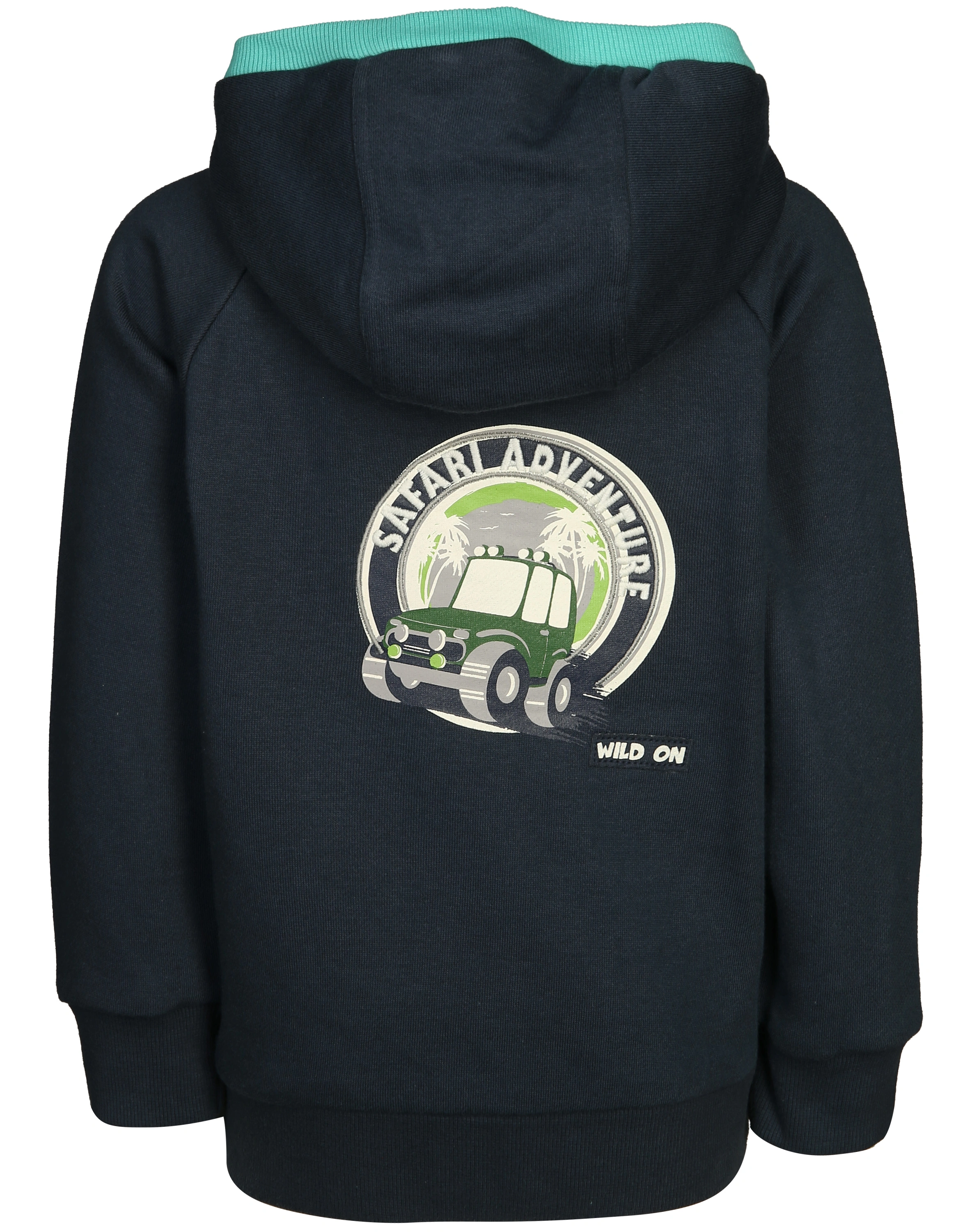 Kapuzen-Sweatjacke SAFARI in blau