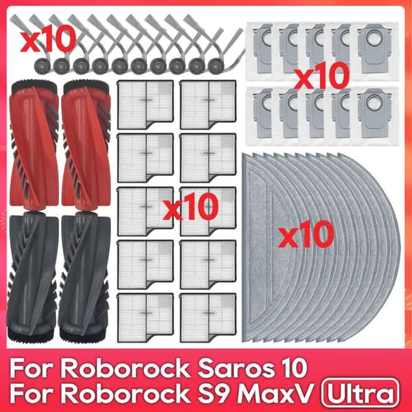 INF Roborock Saros 10/S9 MaxV Ultra erstatningssett