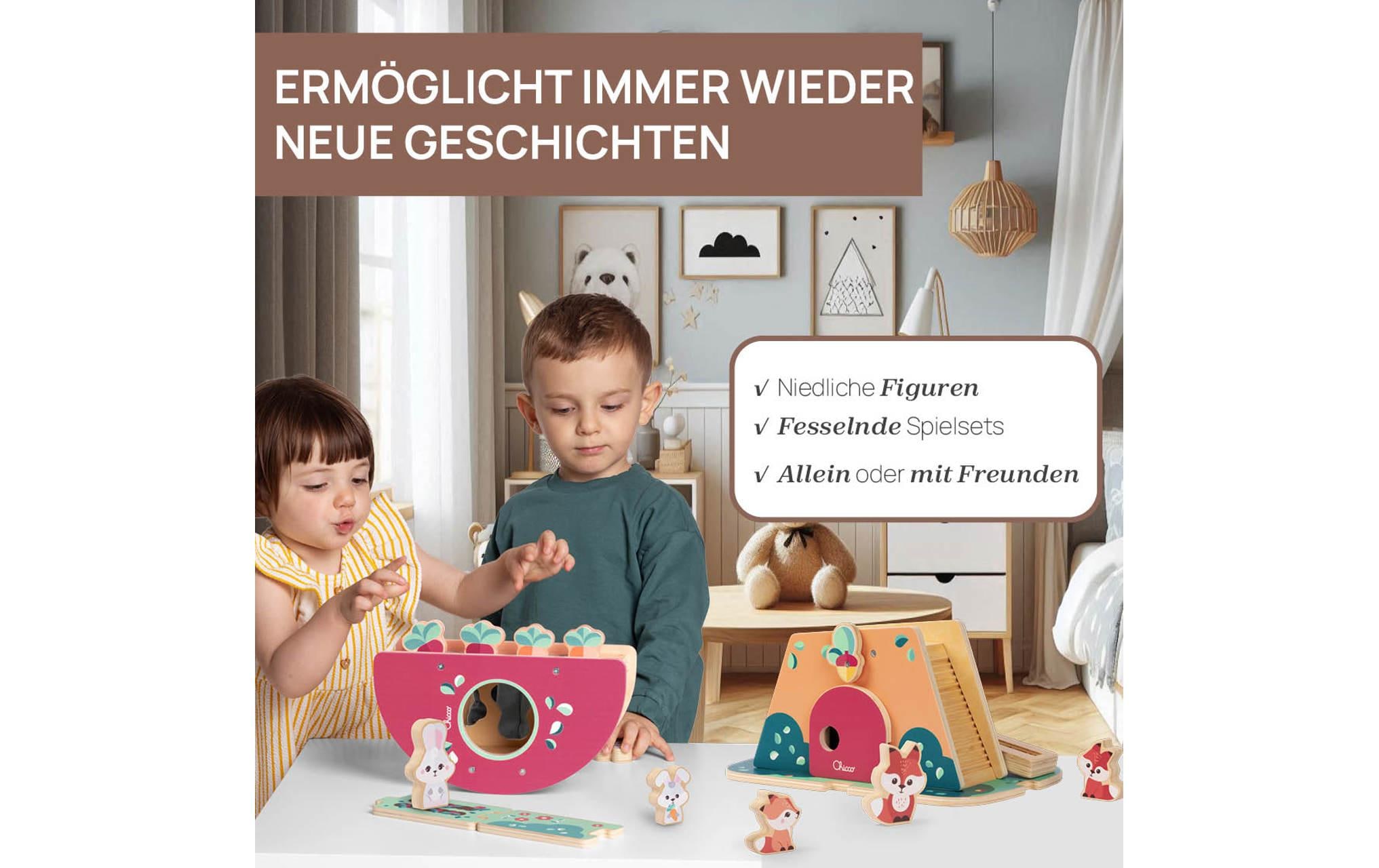 Chicco Steckspielzeug »My Wood Friends – Der«