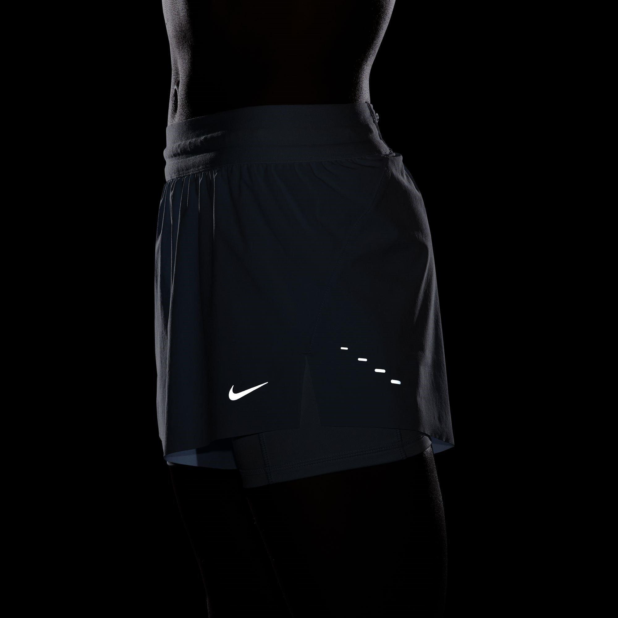 Nike Dri FIT Swift Womens Mid Rise 3 2 in 1 Shorts
