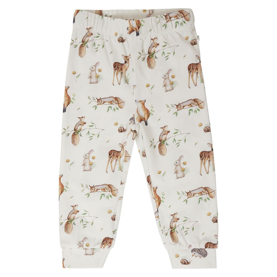 Leggings med print Skogsdyr