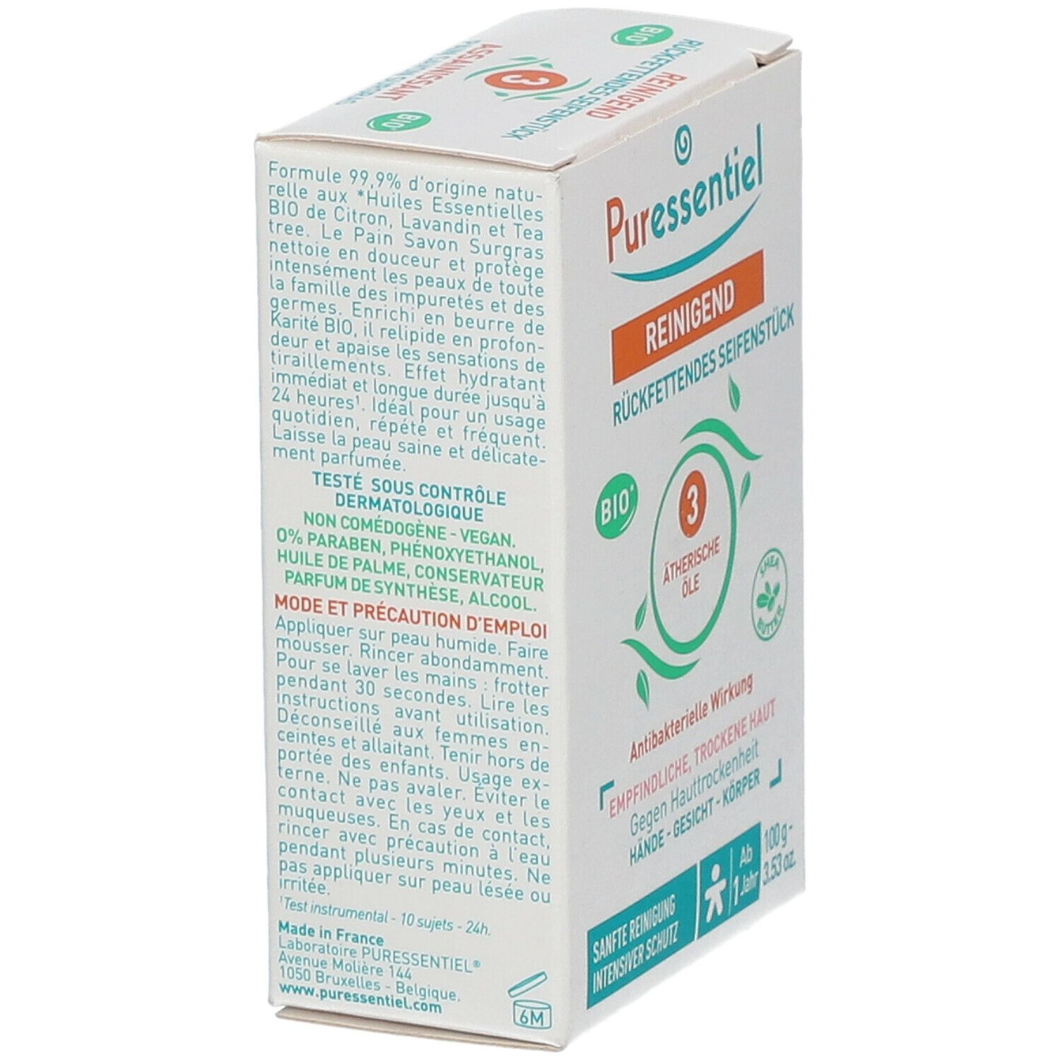 Puressentiel RÜCKFETTENDES SEIFENSTÜCK