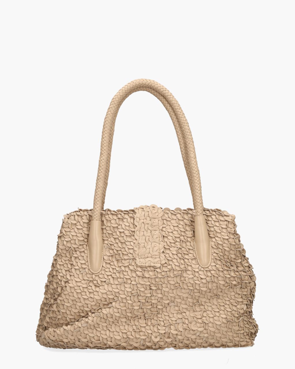 Allan K Kirsten Large Iris Canope Beige Tas