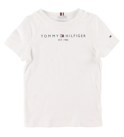 Tommy Hilfiger T-Shirt - Essential - Organic - Weiß