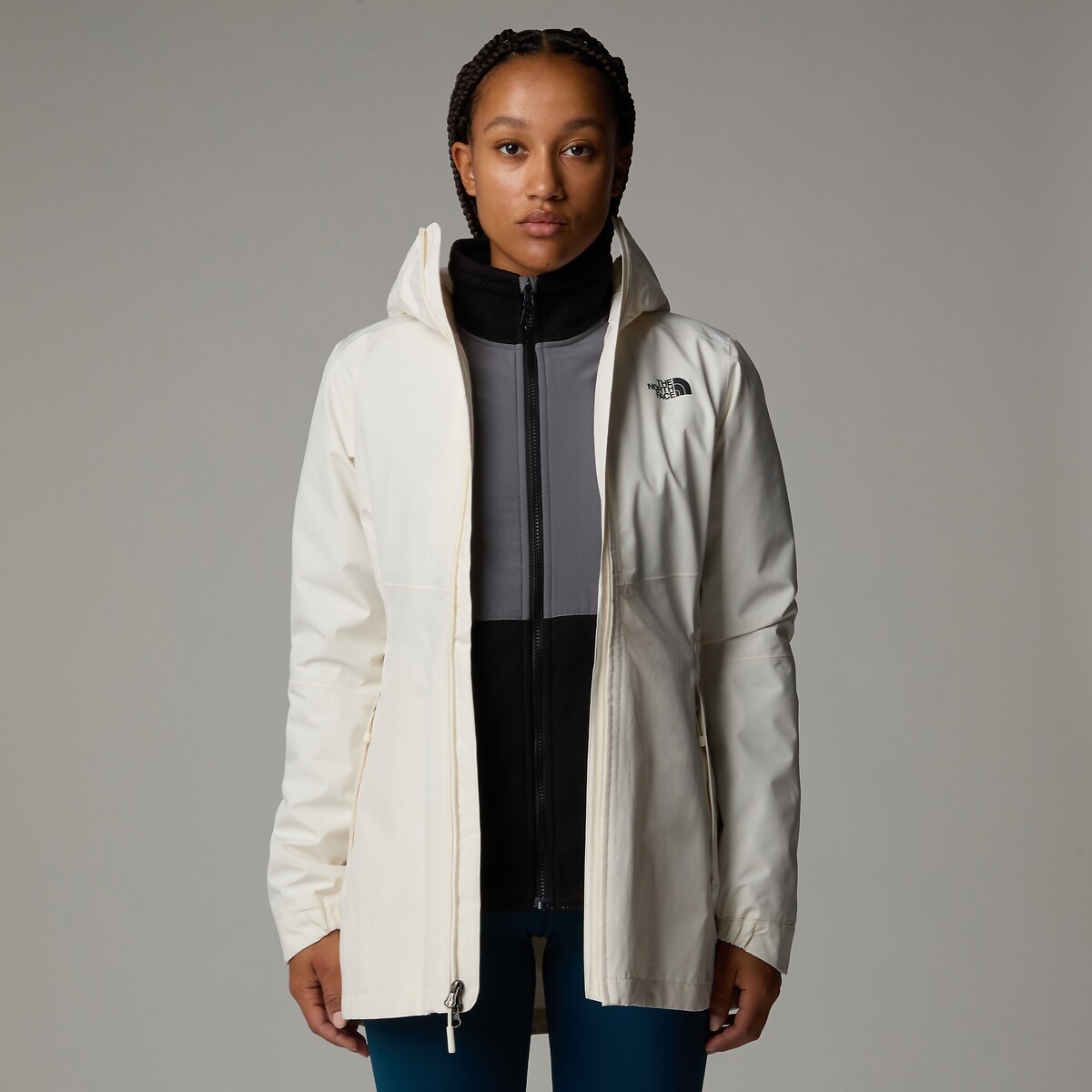 THE NORTH FACE<br>Parka Hikesteller com zíper e capuz