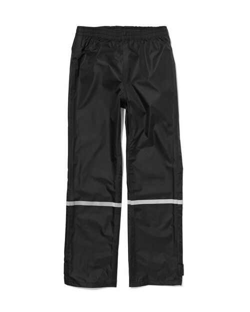 pantalon de pluie pour enfant léger imperméable noir