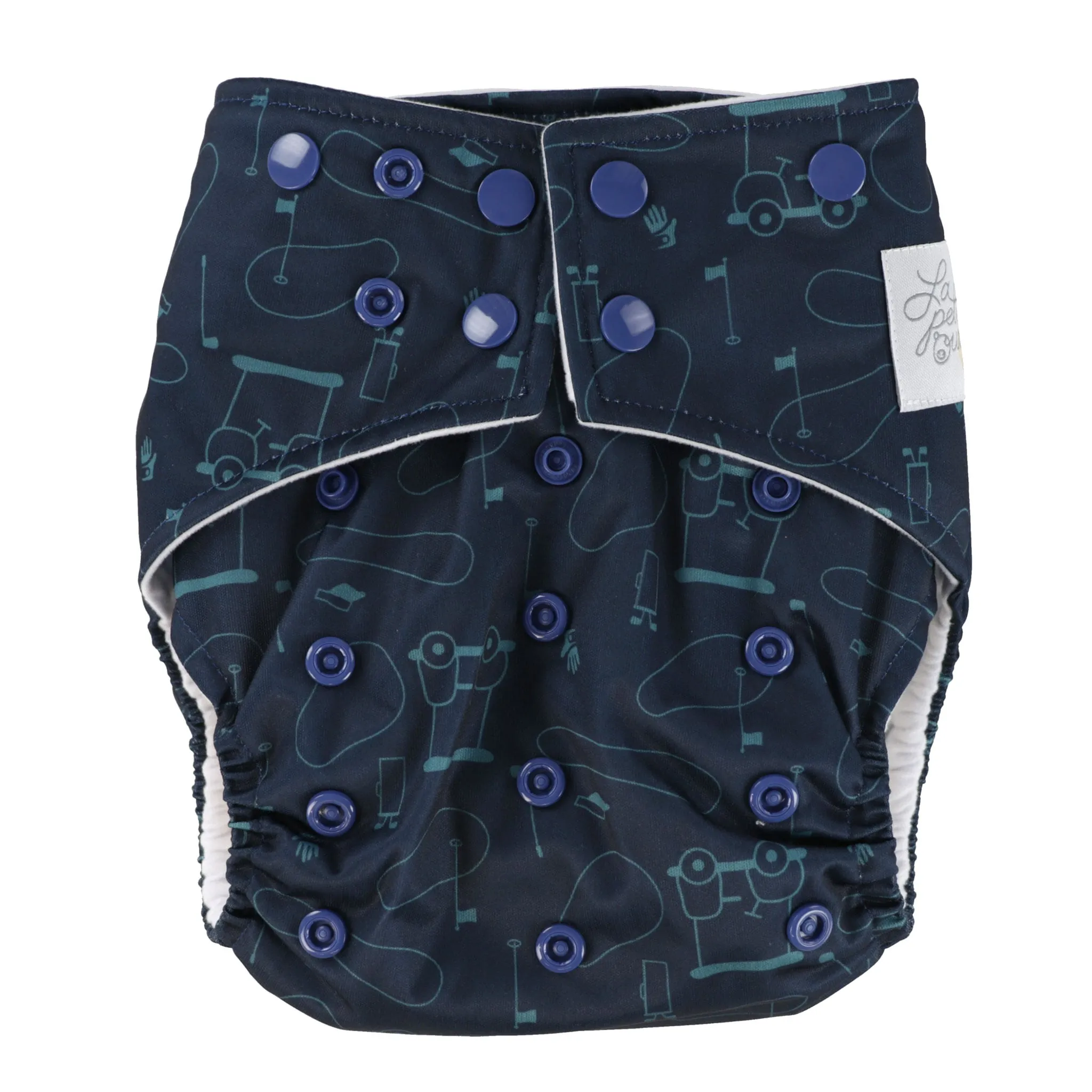 La Petite Ourse Couche Lavable Élastique Large 10-35lb - Golf
