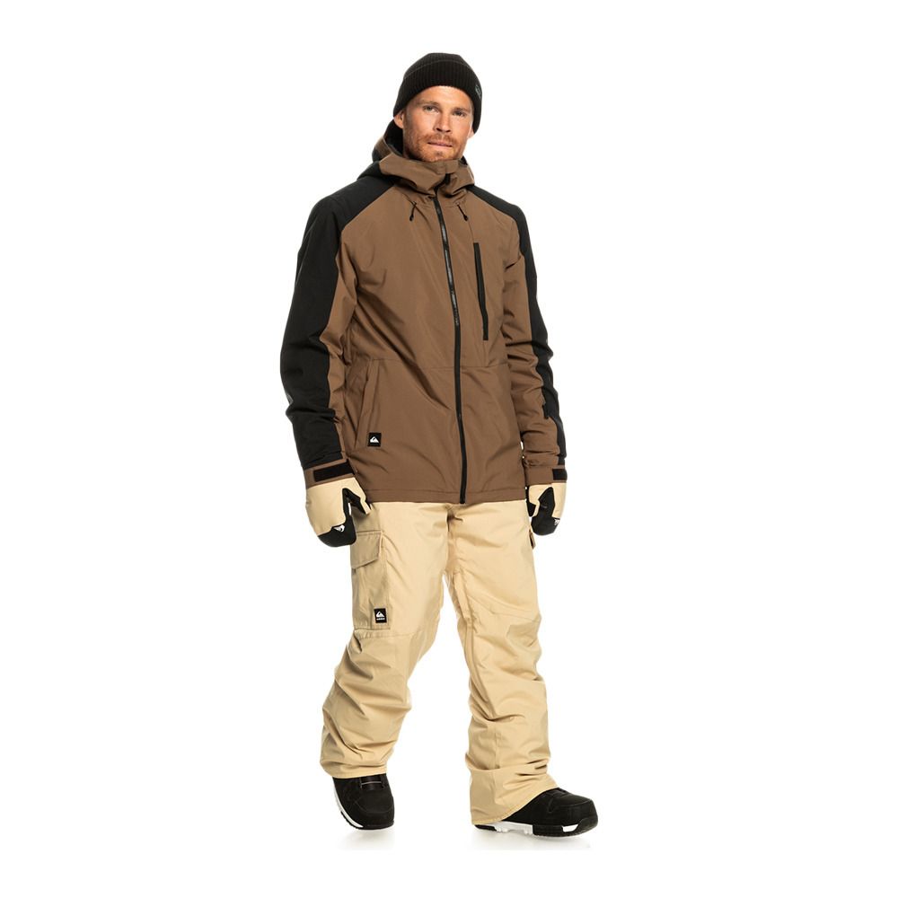 Quiksilver PORTER - Pantalon ski Homme pale khaki
