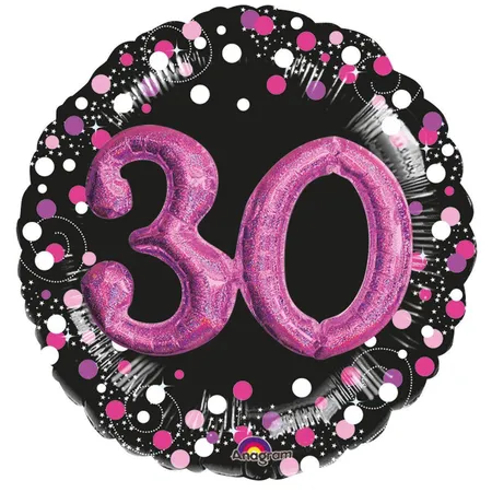 amscan Folienballon Multi Sparkling, 30