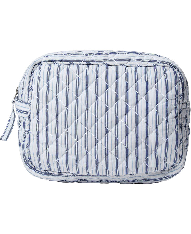 Magasin du Nord Collection Moira 1 Make up bag Blue Stripe small Blue stripe