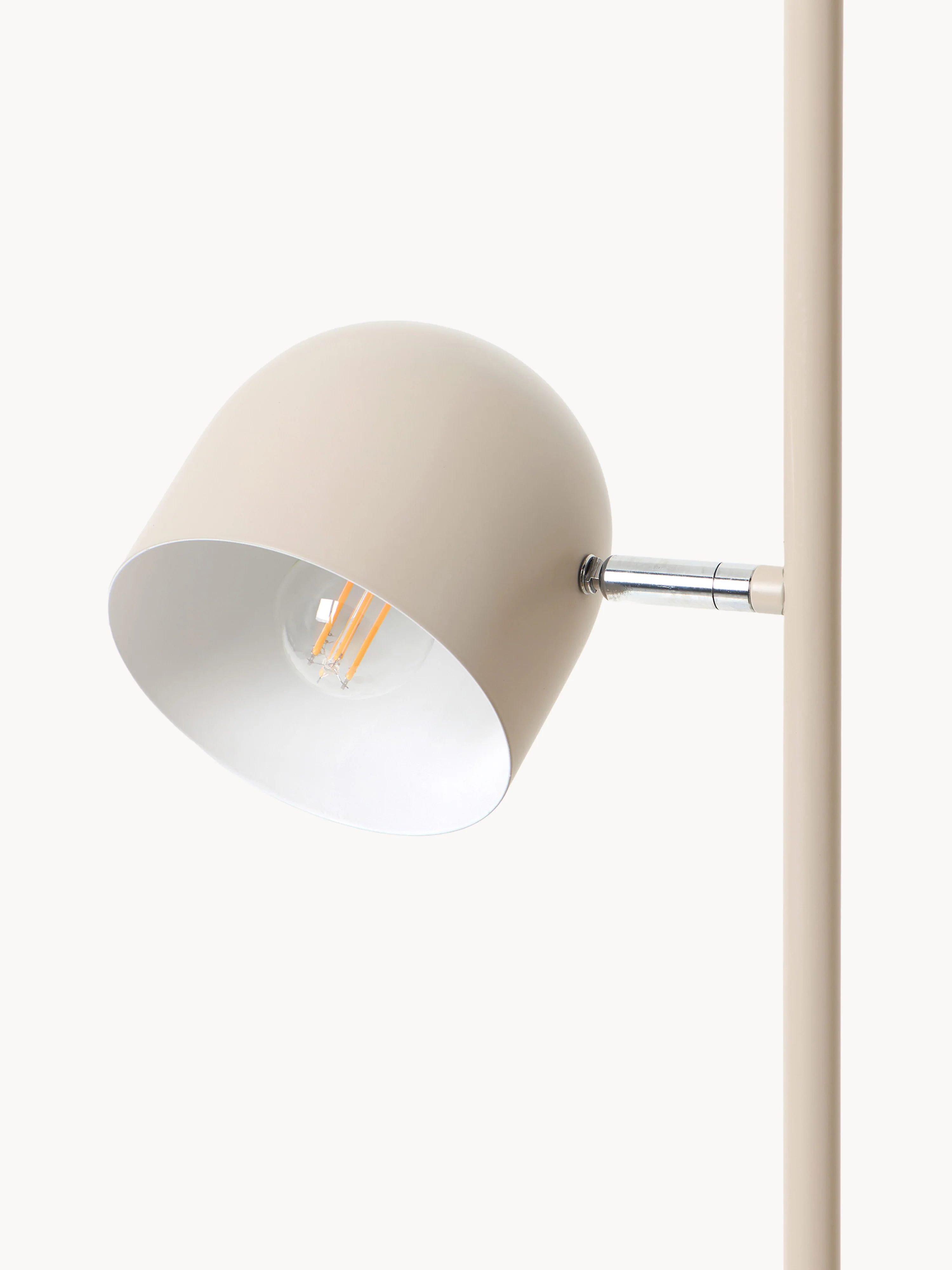 Vloerlamp Almo I van metaal