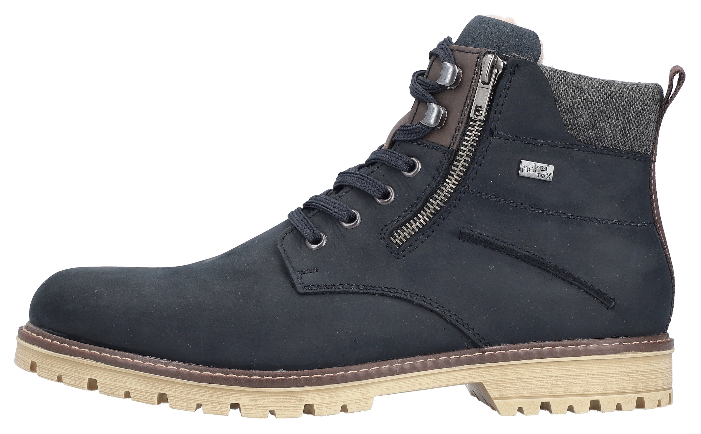 Rieker Winterstiefelette  , Winterboots, Outdoorboots, Rieker-Tex, mit gepolstertem Schaftrand