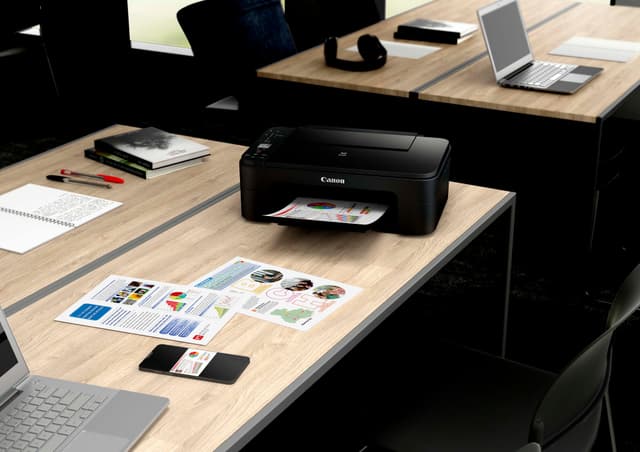 Canon PIXMA TS3350 Farve inkjet multifunktionsprinter A4 Printer, scanner, kopimaskine WLAN