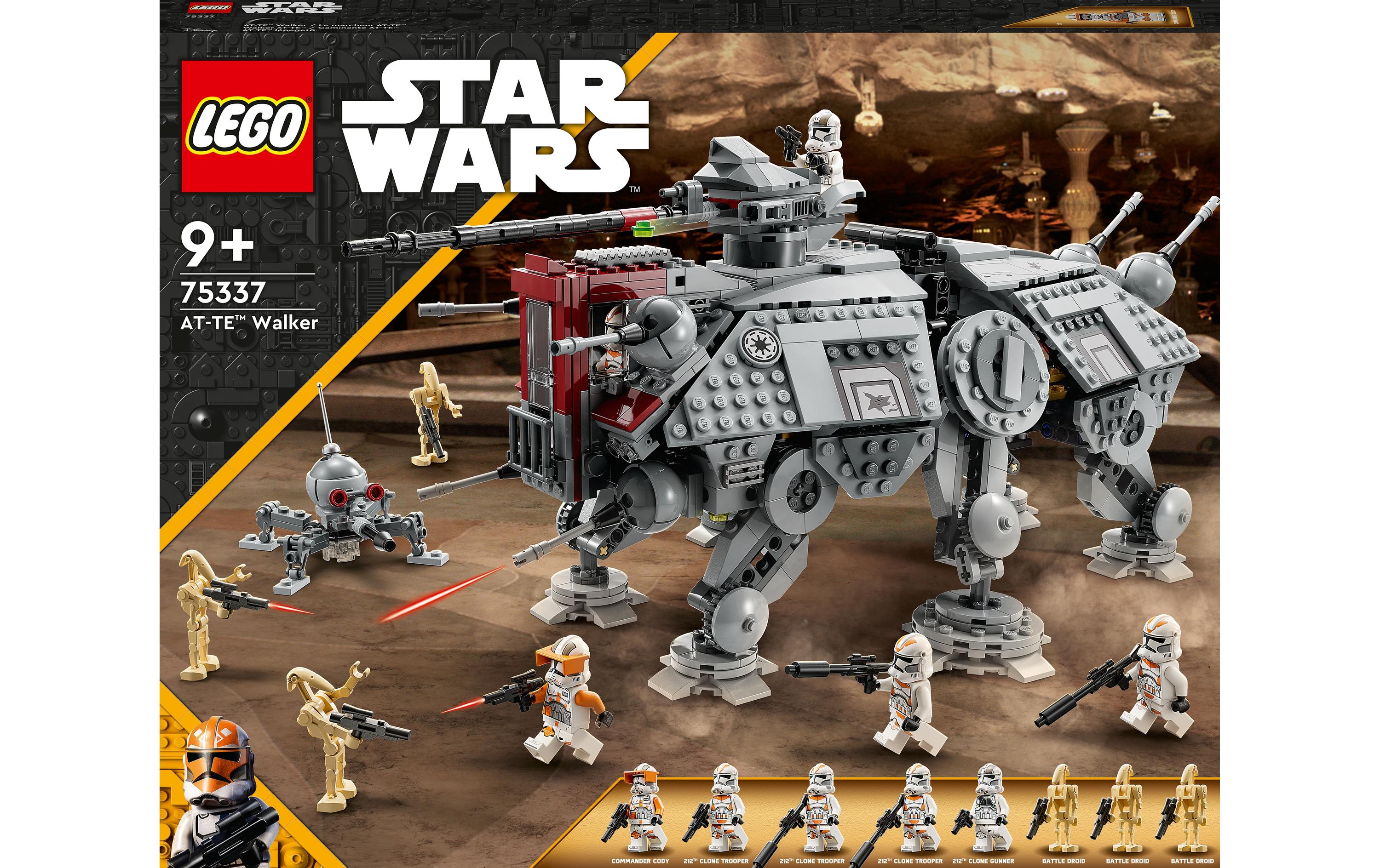 Star Wars AT-TE Walker 75337<br>Megastarker AT-TE Walker für packende Schlachten