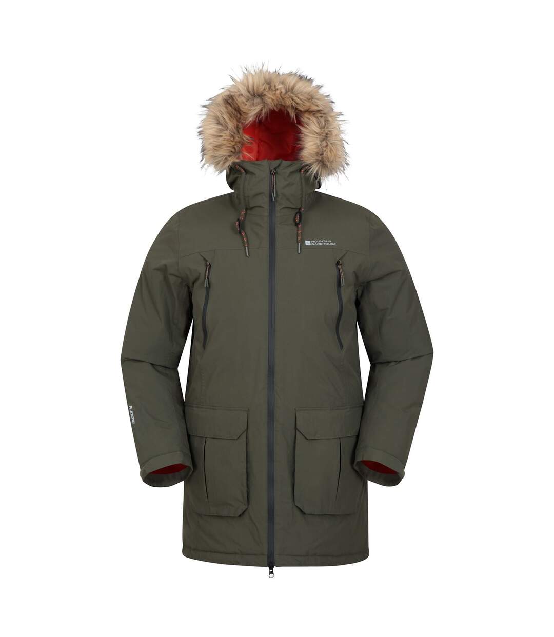 Mountain Warehouse - Veste imperméable TRAVERSE - Homme (Vert kaki) - UTMW2002