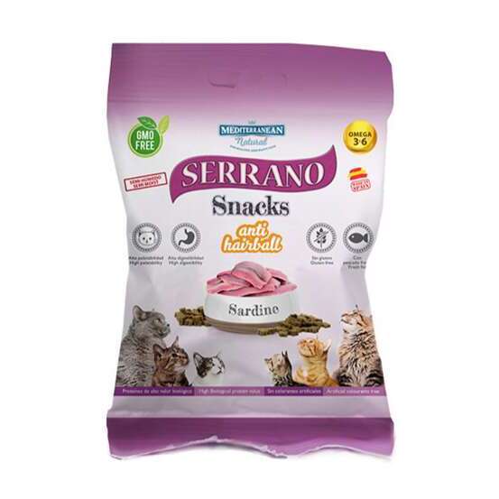 Serrano snack mini bouchées sardines 50gr