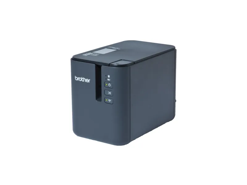 Brother PT-P950NW - Etiketprinter - termo transfer - Rulle (3,6 cm) - 360 x 720 dpi - op til 60 mm/sek. - USB 2.0, LAN, Wi-Fi(n) - cutter