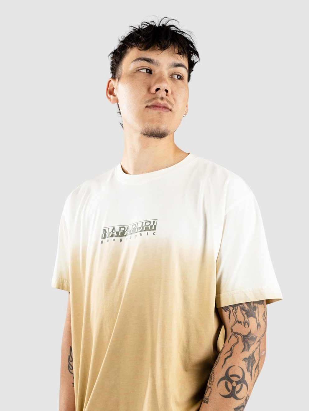 Napapijri S-Howard T-Shirt beige cornstalk