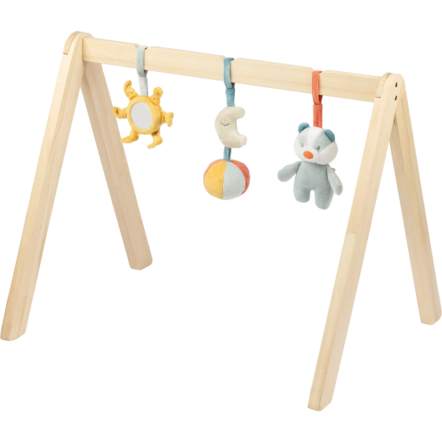 Nattou Holzbogen mit hängendem Spielzeug