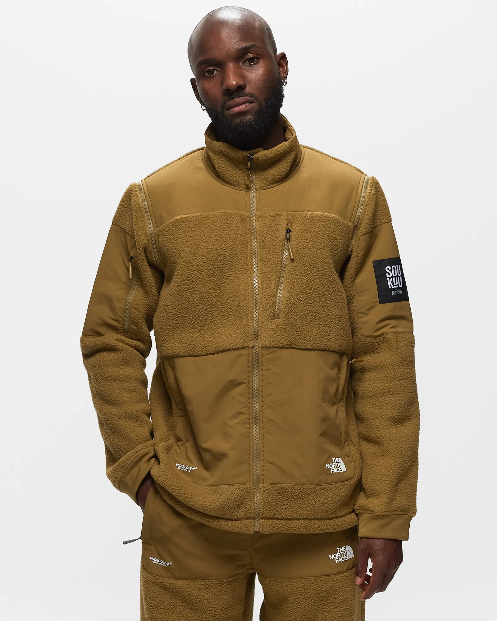 The North Face X UNDERCOVER ZIP-OFF FLEECE JACKET