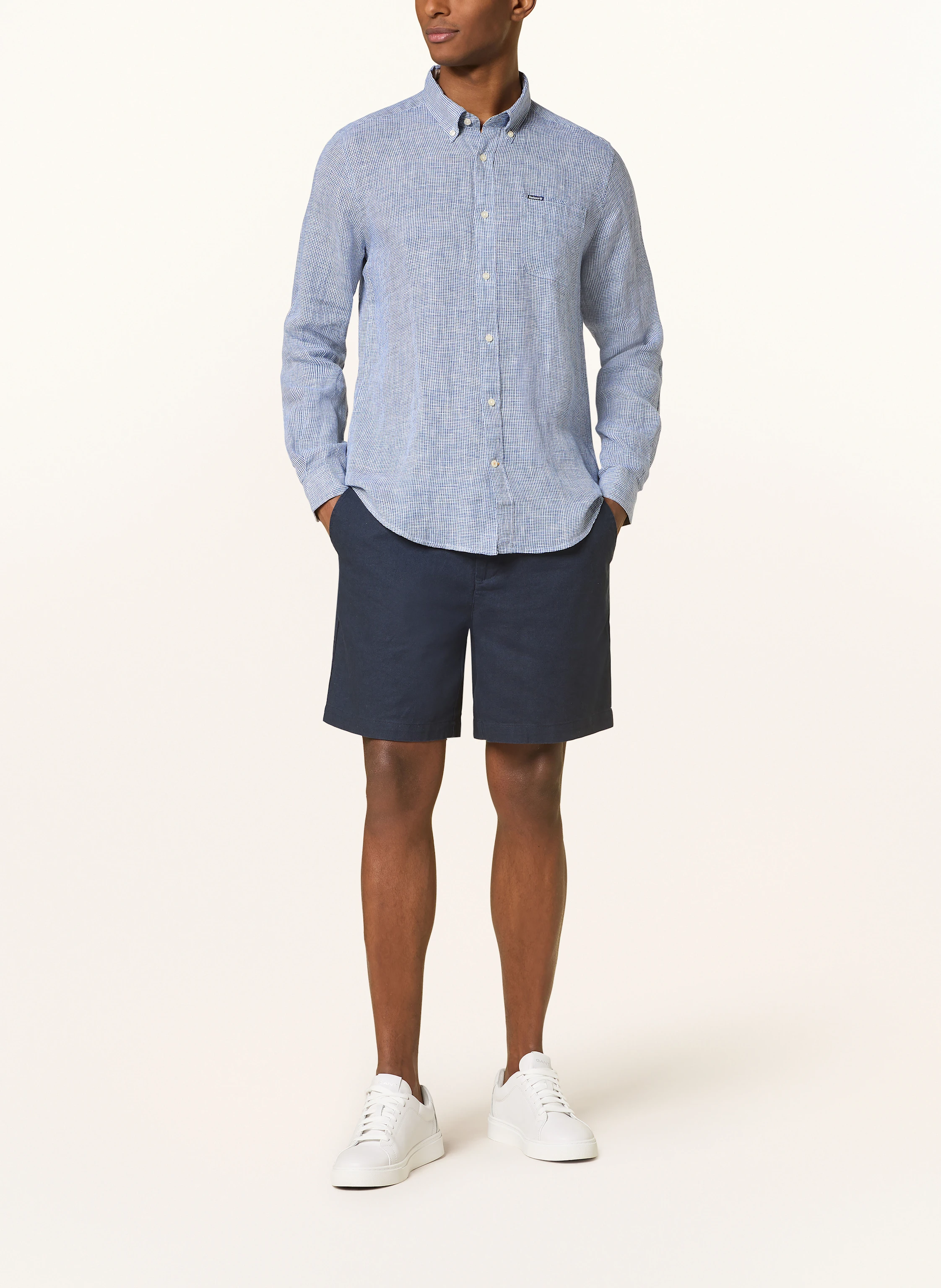 Barbour Leinenhemd LINTON Tailored Fit