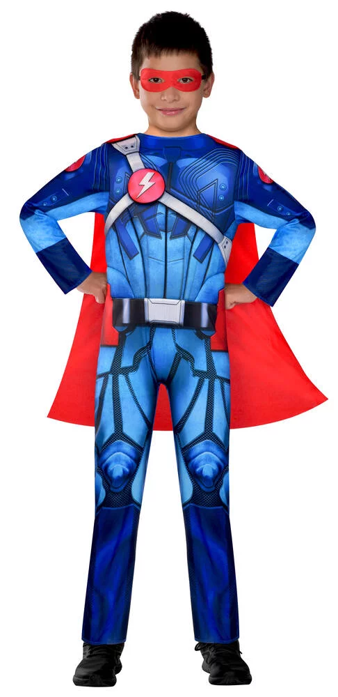 DEGUISEMENT REVERSIBLE SUPER-HEROS - PIRATE TAILLE 3-4 ANS