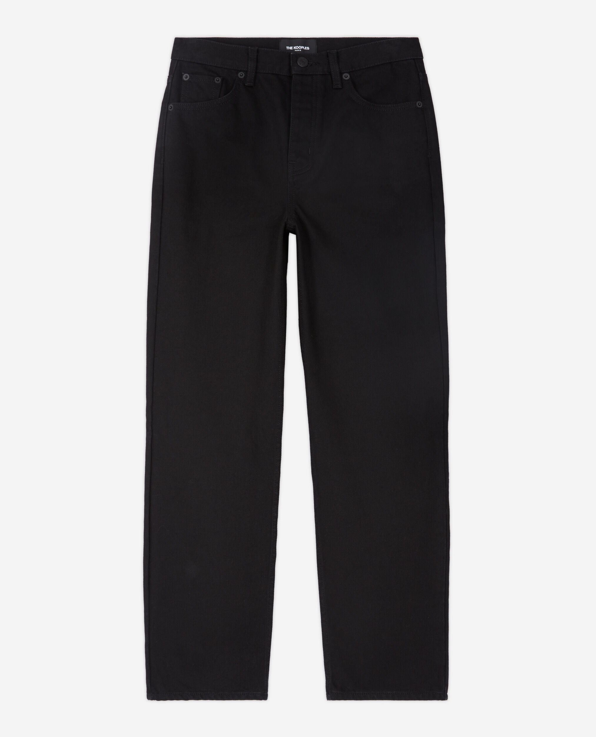 Jean droit noir