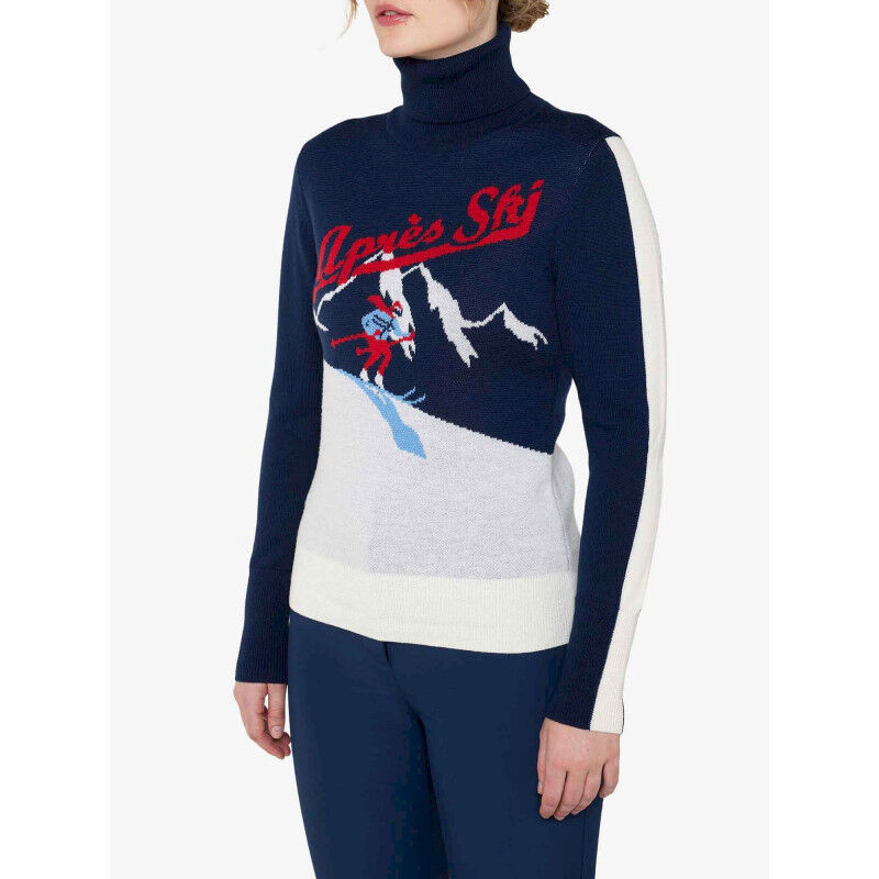 Afterski Sweater - Pull en laine mérinos femme