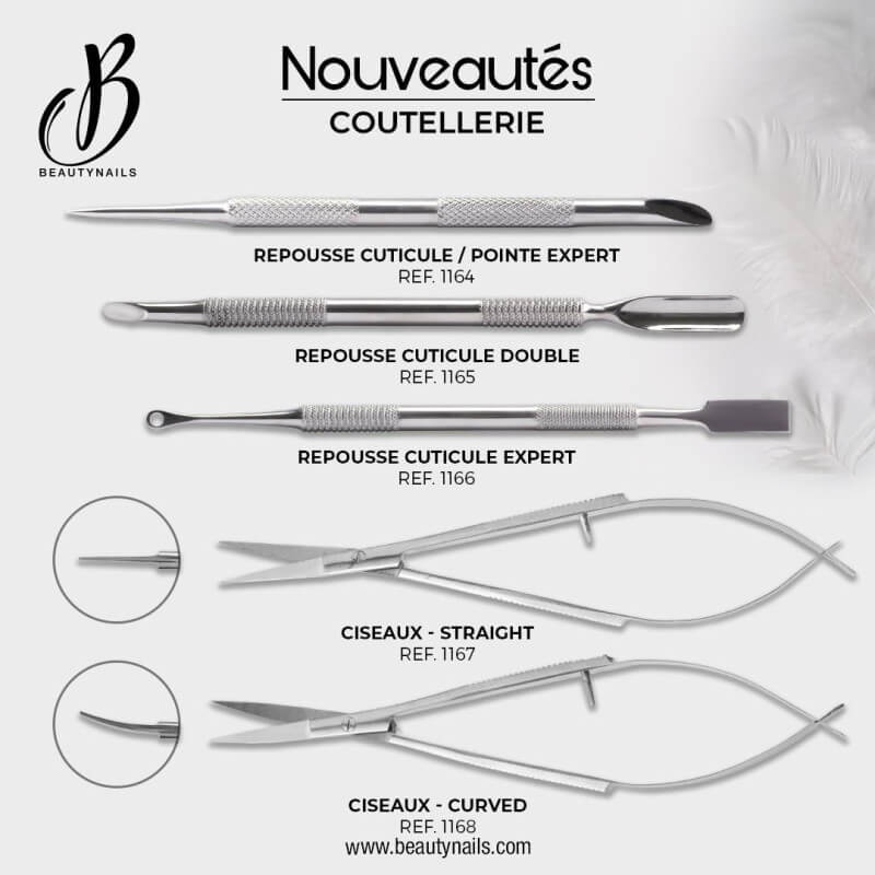 Ciseaux courbés curved BeautyNails