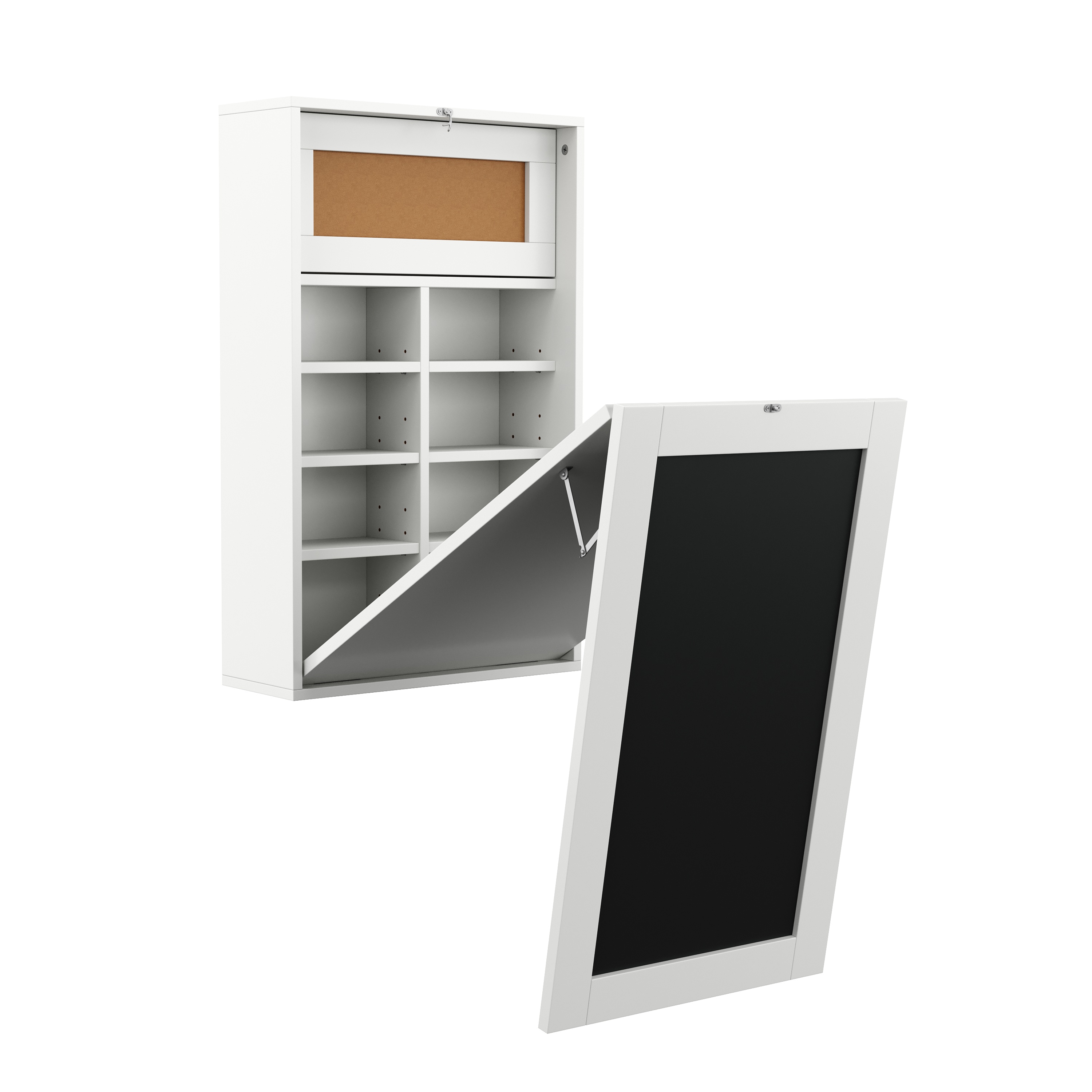 Wandklapptisch GRETA 95 x 50 cm weiss