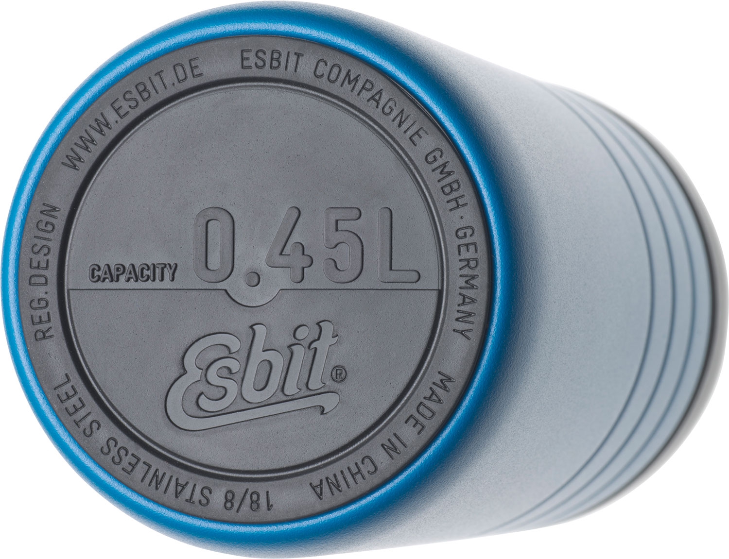 Esbit MAJORIS Thermobecher mit Klick-Verschluss 450 ml polar blue