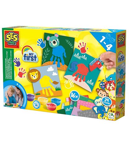 SES Creative Fingermaling - Min F?rste - Dyr