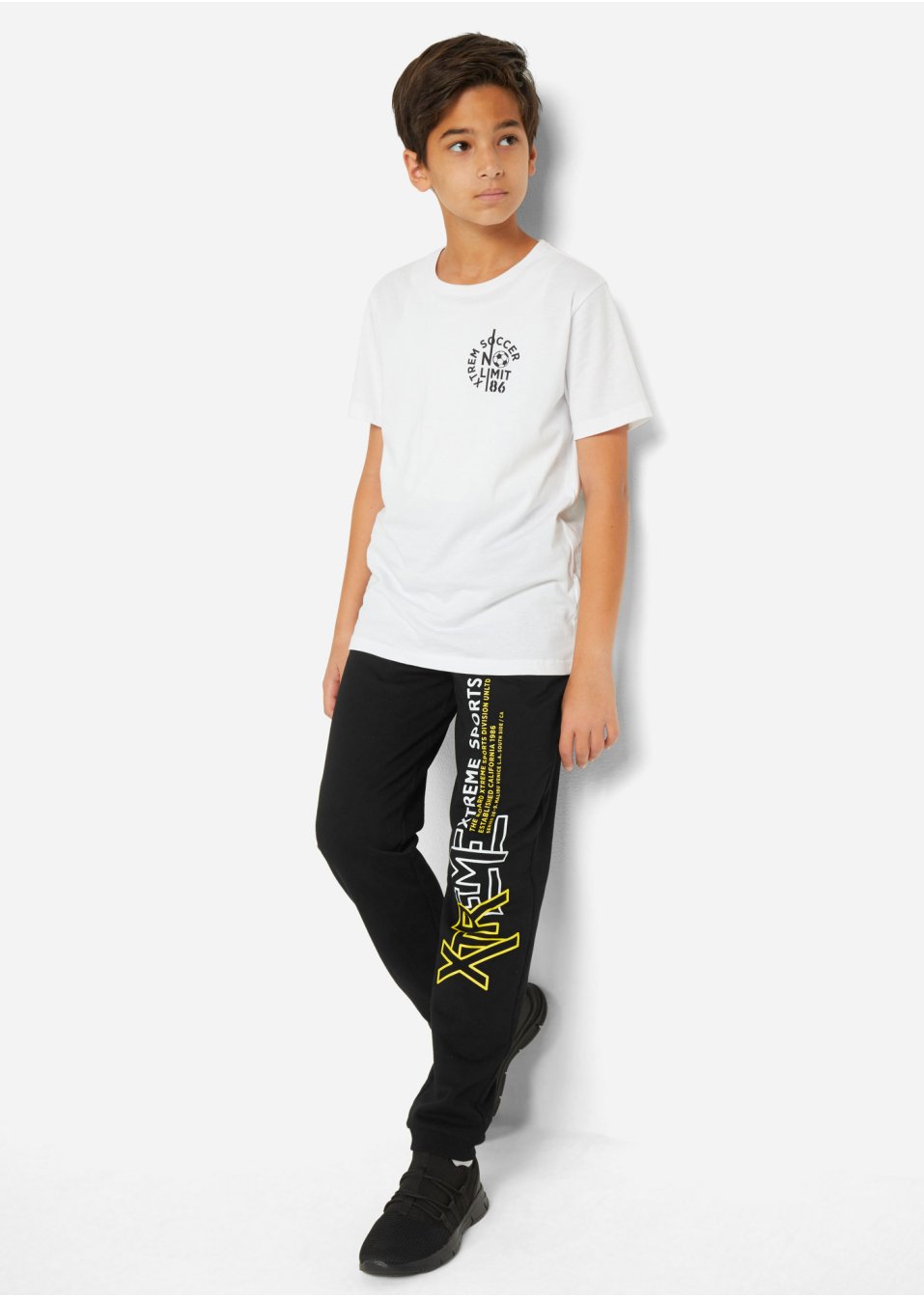 Pantalon sweat garçon avec imprimé
