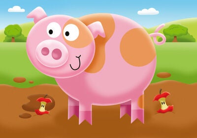 Ravensburger My First Puzzles On the Farm Puslespill 4-in-1