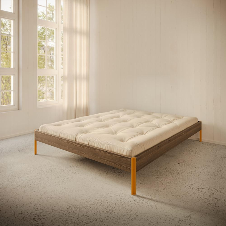 Karup Design Core bed 180x200 Solar Orange naturel