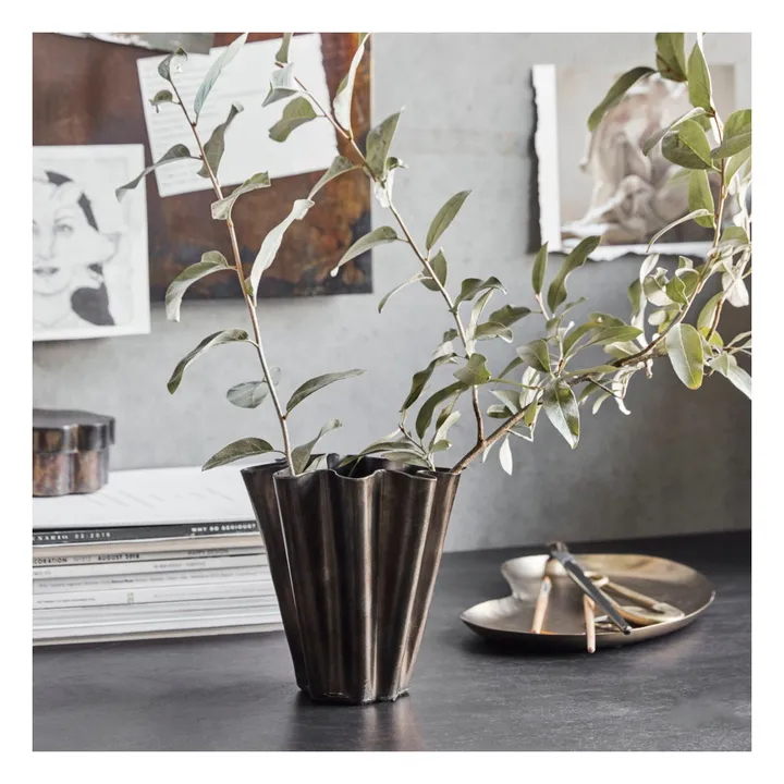 House Doctor Vase en fer Flood | Gris