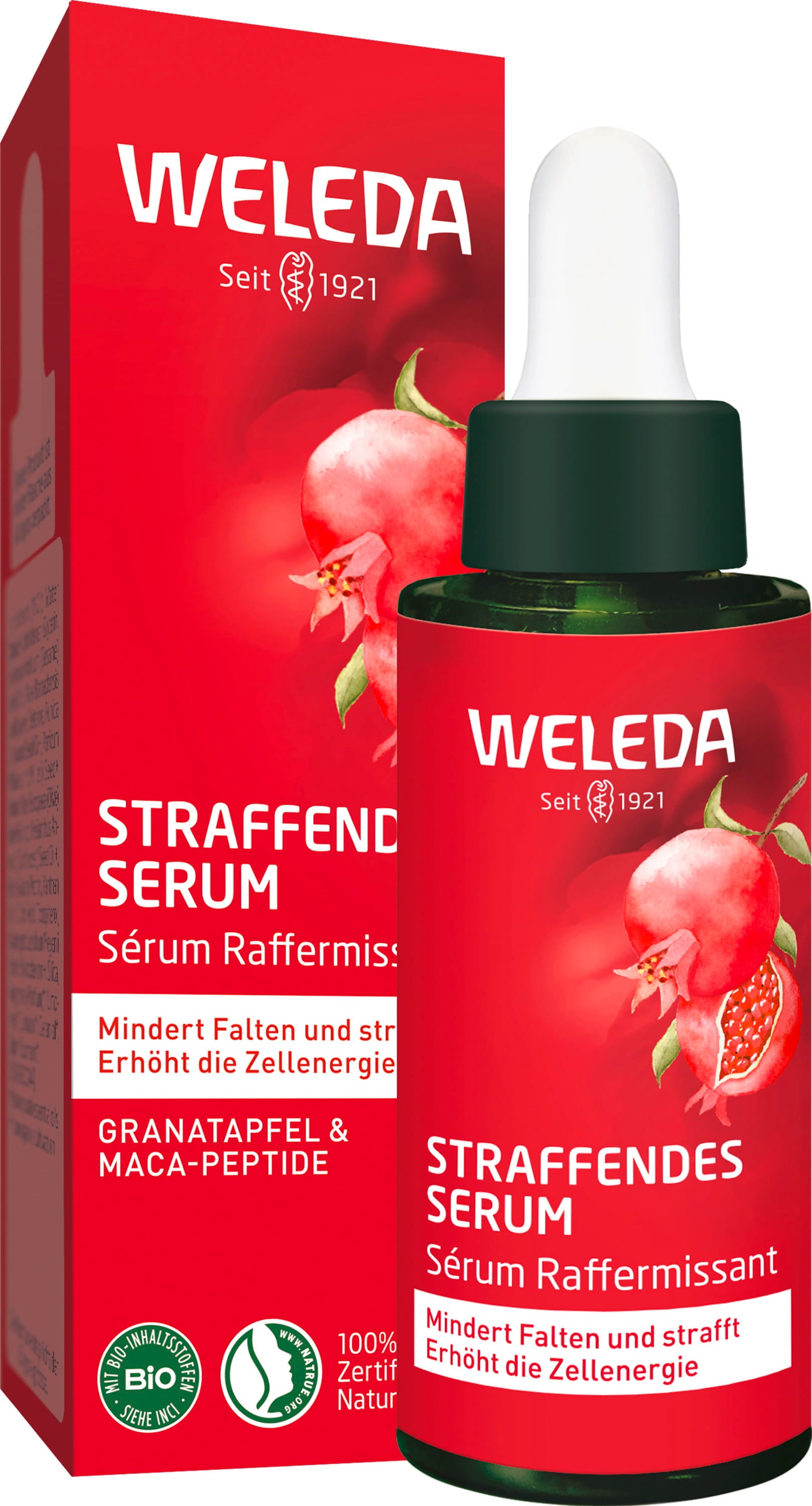 Weleda  Granatapfel & Maca-Peptide Straffendes Serum, 30 ml