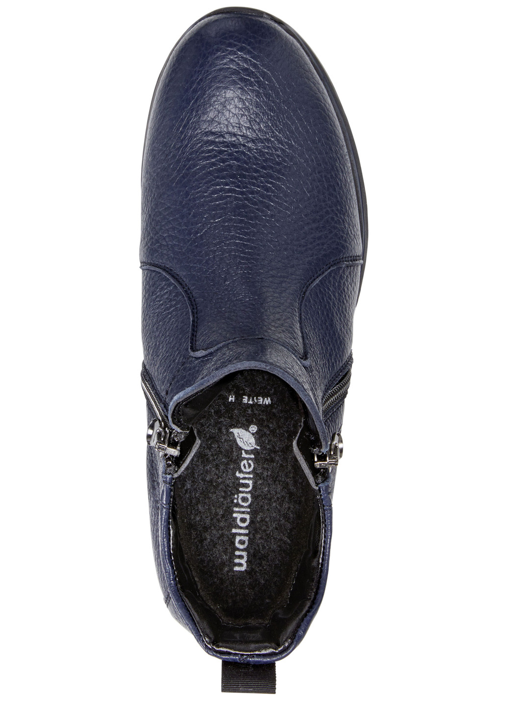 Waldläufer Stiefelette aus weichem Hirsch-Nappaleder