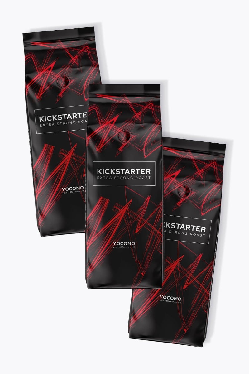 YOCOMO Kickstarter Extra Strong Roast Vorteilspaket 3kg