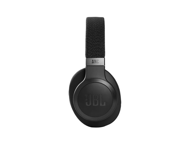 JBL Wireless Over-Ear-Kopfhörer LIVE 660NC Schwarz Kabelloser Over-Ear-Kopfhörer Mit Noise-Cancelling