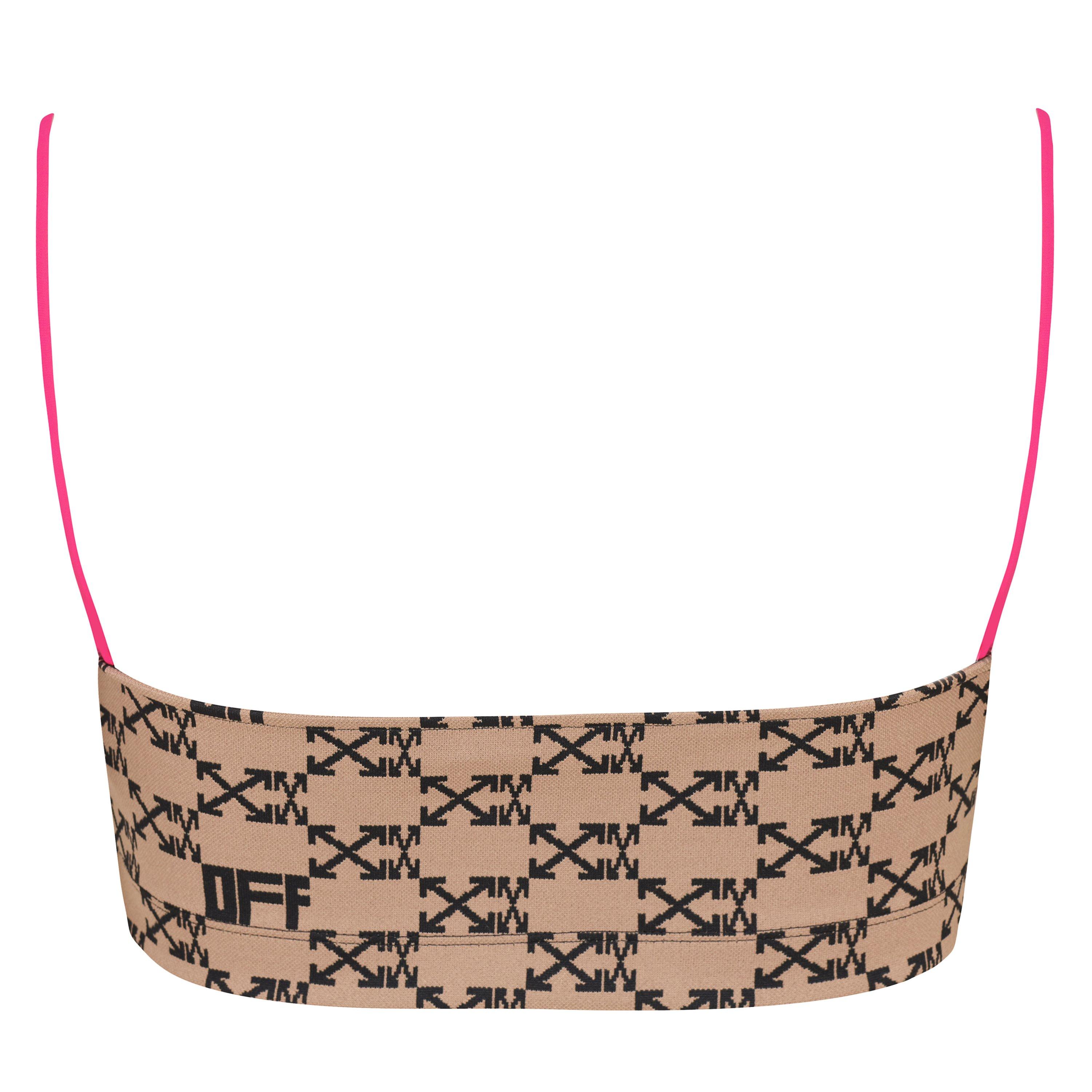 Off White Monogram Crop Top
