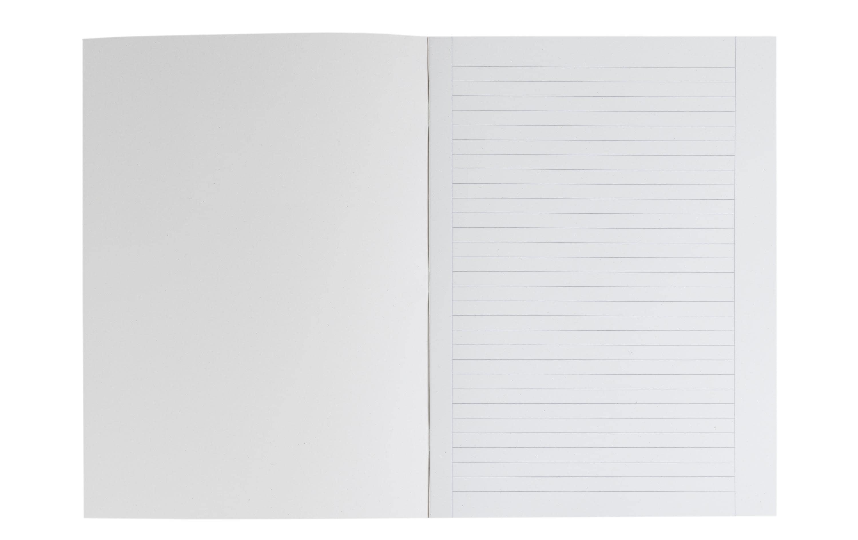 Schulheft A4, Liniert, Blau, 10 StückSchulheft im Format A4