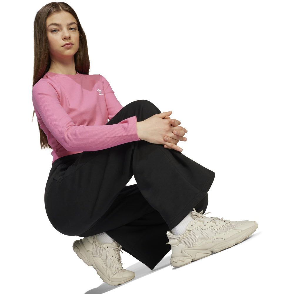 Køb adidas Originals Black/White Wide Leg Bukser