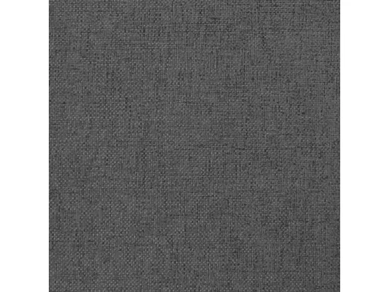 Repose-pied Gris foncé 45x29,5x35 cm Tissu et similicuir