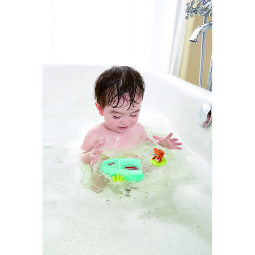 Teddy et son bateau multicolore - HAPE