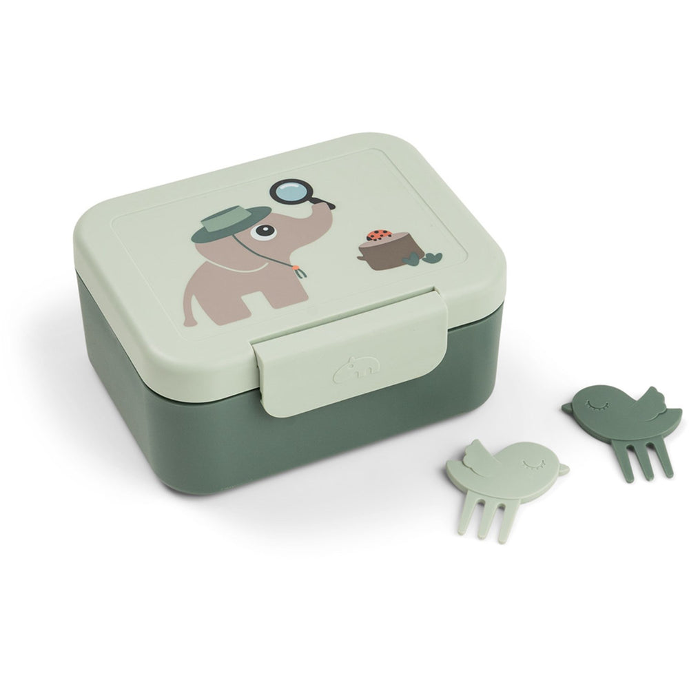 Køb DonebyDeer Green Tiny Trails Tiny Madkasse Med Snack Picks