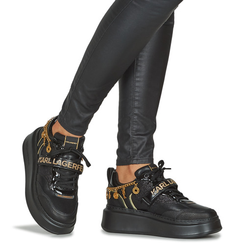 Karl Lagerfeld - ANAKAPRI Karl Charms Lo Lace Negro / Oro
