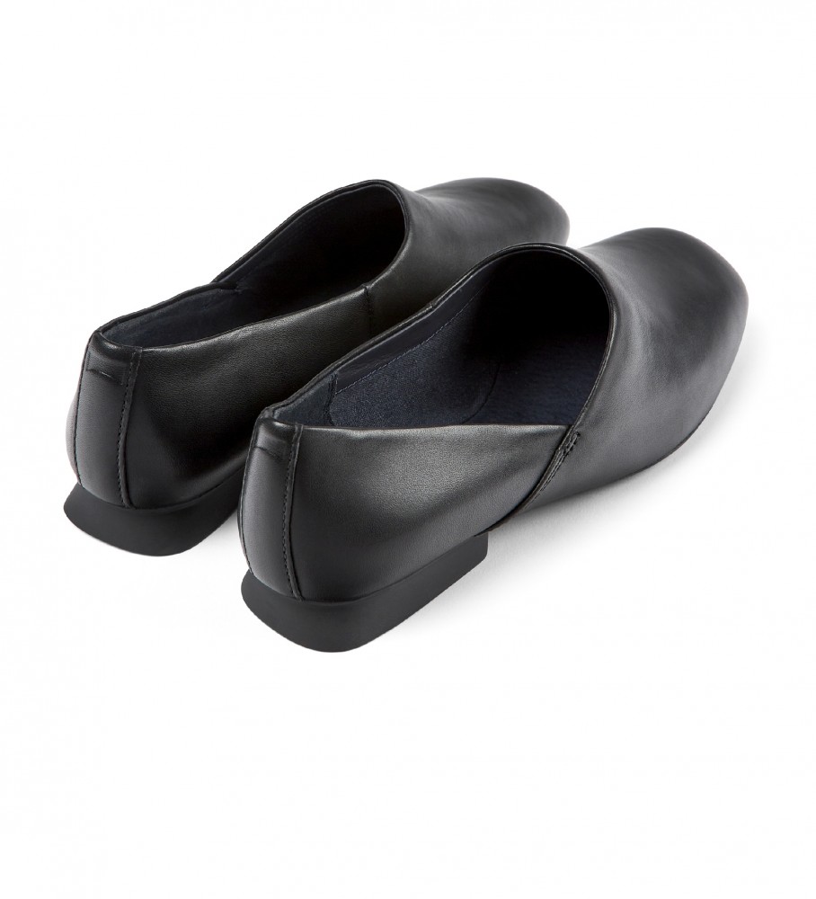 Sapatilhas de Ballet Camper Myra em Couro Preto