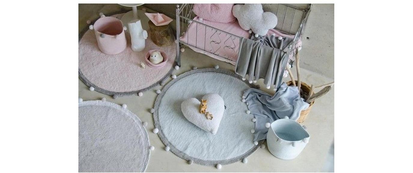 Spielzeugkorb Bubbly PinkBabykorb für Spiel- und Nippsachen